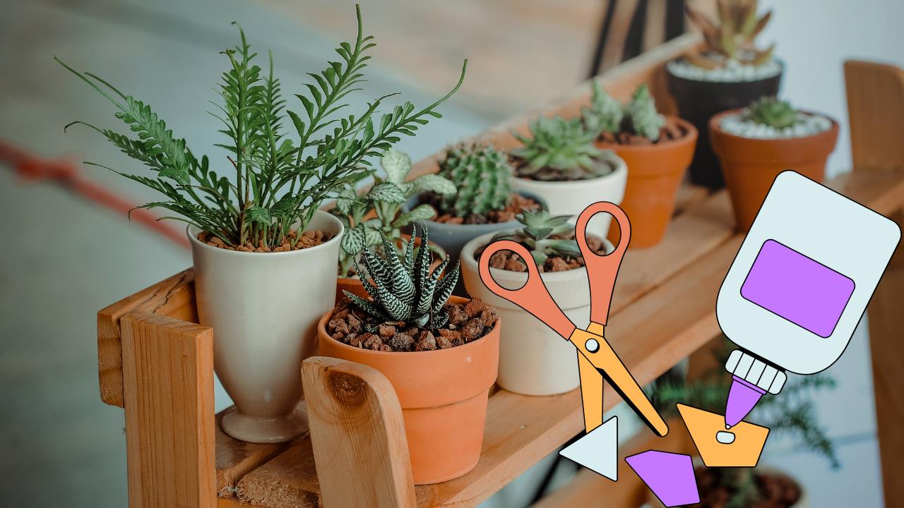 DIY: cómo hacer hermosas macetas para tus plantas con materiales reciclados